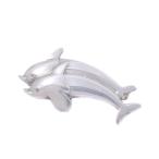 GEORG JENSEN ジョージジェンセン 317B イルカモチーフ ミニ ブローチ シルバー925【いおき質店】