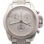 ショッピングハミルトン ハミルトン カーキ アクション クロノグラフ クォーツ ボーイズ 腕時計 シルバー文字盤 純正SSベルト 6303【いおき質店】