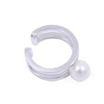 ショッピングイヤーカフ MIKIMOTO ミキモト イヤーカフ シルバー/パール【いおき質店】