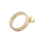 Maison Margiela mezzo n Margiela number серьги-кольца серебряный 925 Gold GP одна сторона уголок диаметр 2.0cm[... ломбард ]