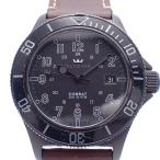 GLYCINE グリシン コンバット サブ42 自動巻き メンズ 腕時計 ブラック 黒文字盤 社外ベルト REF.3863.3【いおき質店】