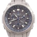 ショッピング腕時計 カシオ オシアナス クラシック ソーラー電波 メンズ 腕時計 チタン 黒文字盤 OCW-600TDJ-1AJF【いおき質店】