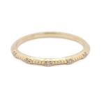 agete Agete булавка кольцо для ключей кольцо K18/ бриллиант 0.025ct 10194111018 3 номер [... ломбард ]