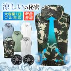空調作業服 ベスト ファン付き 仕事服 室外作業 クールベス USB給電 熱中症対策 夏 風量調節 電動ファン ウエア 涼しいUVカット 男女兼用 2023