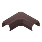 マサル工業 SFMM19 ニュー・エフモール付属品 マガリ 1号 チョコ