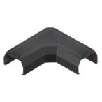 マサル工業 SFMM2W ニュー・エフモール付属品 マガリ 2号 ブラック