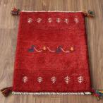 ギャッベ ミニギャベ イラン産 58×45cm レッド ラクダと生命の樹