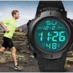  цифровой часы многофункциональный наручные часы уличный рыбалка секундомер спорт бег движение 