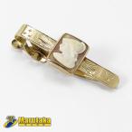  бесплатная доставка K14 камея есть булавка для галстука зажим тип подарок День отца K14 желтое золото замечательная вещь ломбард круг высота 21k382-5