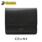  бесплатная доставка Celine маленький toli складной бумажник 3. складывать кошелек ESSENTIALS 10B573BEL.38SI чёрный черный CELINE замечательная вещь ломбард круг высота 