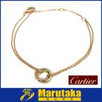 ����̵�� ����ƥ� �ȥ�˥ƥ� �֥쥹��å�SM B6036818 750 WG YG PG K18�ԥ󥯥������ Cartier Trinity bracelet �ݾڽ��� ���ʼ���