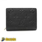 【ルイヴィトン】LOUIS VUITON ポルトフォイユ クレア M80151 ICチップ コンパクトウォレット アンプラント ブラック 24r364