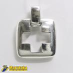  бесплатная доставка Tiffany открытый Cross подвеска с цепью Large размер SV 925 Ag925 sterling серебряный замечательная вещь ломбард круг высота 25k106-4