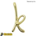 【ティファニー 750 ブローチ】約6.1g イニシャル K エルサペレッティ K18イエローゴールド ブランド ジュエリー Tiffany&amp;Co.  中古
