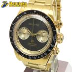 [ OUTLINE наружный линия наручные часы ] 2 резистор Chrono YK20253-JPSGB TiCTAC 40 anniversary commemoration Gold breath золотой цвет б/у 26k135-1