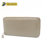 エルメス アザップロング クラシック N刻印 ヴォー・エプソン エトゥープ ラウンドファスナー 社外ファスナー 長財布 レディース 逸品質屋 丸高