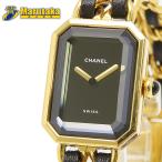CHANEL プルミエール Mサイズ クォーツ H0001 腕時計 ブラック シャネル ヴィンテージ 逸品質屋 丸高 尼崎市 レディース