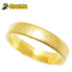 平板 リング K24 純金 15号 6.75g 指輪 メンズ 無地 シンプル YG 逸品質屋 丸高 尼崎市 Au Yellow Gold Flat ring Marutaka