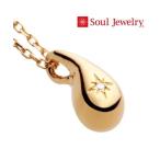 .. подвеска Soul Jewelry Drop K18 желтый золотая цепь 45cm