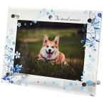  акрил фоторамка горизонтальный L штамп размер голубой [... предметы для домашнего буддийского алтаря магазин оригинал ]