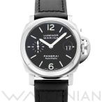 中古 オフィチーネパネライ OFFICINE PANERAI ルミノールマリーナ PAM00048 J番(2007年製造) ブラック メンズ 腕時計