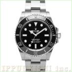 中古 ロレックス ROLEX サブマリーナ 124060 ランダムシリアル ブラック メンズ 腕時計