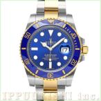 中古 ロレックス ROLEX サブマリーナ デイト 116613LB ランダムシリアル ブルー メンズ 腕時計