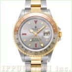 中古 ロレックス ROLEX GMTマスターII 16713RG X番(1993年頃製造) グレー/ダイヤモンド/ルビー メンズ 腕時計