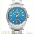 中古 ロレックス ROLEX ミルガウス 116400GV ランダムシリアル Zブルー メンズ 腕時計