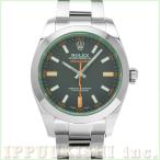 中古 ロレックス ROLEX ミルガウス 116400GV ランダムシリアル ブラック メンズ 腕時計