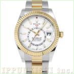 中古 ロレックス ROLEX スカイドゥエラー 326933 ランダムシリアル ホワイト メンズ 腕時計