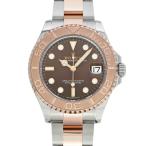 中古 ロレックス ROLEX ヨットマスター 37 268621 ランダムシリアル チョコレート ユニセックス 腕時計