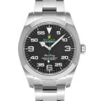 中古 ロレックス ROLEX エアキング 116900 ランダムシリアル ブラック メンズ 腕時計
