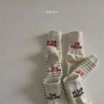 ショッピング韓国子供服 ＜BABY＞ ＜KIDS＞digreen Future socks set 3足set 靴下 滑り止め付き クルーソックス キッズ 赤ちゃん 韓国子供服  女の子 男の子  くすみ色