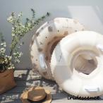 足入れ浮き輪 浮き輪 ベビー 赤ちゃん 子供 足入れ ハンドル付き 座付き キッズ フロート プール 海 浮輪 夏休み 水遊び おしゃれ 可愛い