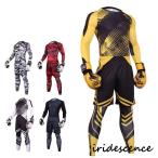 サイクルジャージ 3枚セット コンプレッションウェア メンズ 上下セット 加圧シャツ ハーフパンツ ロングタイツ トレーニング ランニングウエア