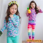 水着 ラッシュガード キッズ 上下セット 長袖 男の子 キッズ 水着 ラッシュガード セット ベビー かわいい 大きいサイズ ジュニア