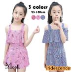  ребенок одежда купальный костюм One-piece Kids девочка kids плечо .. принт все в одном модный симпатичный ... одежда Junior женщина . ученик начальной школы ученик неполной средней школы бассейн морская вода . горячие источники 3 цвет 