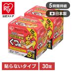 カイロ くつ用 貼れない 30足 ぽかぽか家族 アイリスオーヤマ 寒さ対策 すべり止め付き 靴用 あったかグッズ 冷え対策 使い捨てカイロ 使い捨て