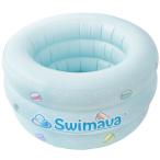 ベビーバス 折りたたみ 空気 ベビー スイマーバ お風呂 赤ちゃん SWIMAVA 折り畳みベビーバス マカロンバス グリーンプレミアム SW150GN-P SWIMAVA (D)(B)