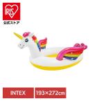 プール ビニールプール 大型 家庭用 ミスティックユニコーンスプレープール 水遊び 57441 INTEX