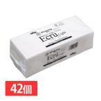 ペーパータオル 小判  安い 業務用 42個セット ハンドタオル まとめ買い ニューズタオルエクリュライト200枚 520895