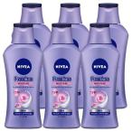 ボディクリーム ニベア 6個セット プレミアム ボディミルク モイスチャー 200g 高保湿 ローズの香り NIVEA ボディケア 花王