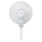 40cm壁掛けメカ扇風機 ホワイト KI-W424 (D)(B)