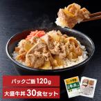 吉野家 牛丼の具 大盛 160g 30食セット パックご飯 120g×40パック 代引不可