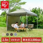 ショッピングテント テント タープ キャンプ アウトドア 幅2.5m タープテント 2.5×2.5m TP-250 レジャー 庭 BBQ 高さ調節 uvカット 耐水 日よけ(D)