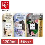 柔軟剤 花王 イロカ IROKA 6個セット ネイキッドリリー ピュアフリージア ハンサムリーフ つめかえ用 1200ml スパウト KAO