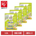 ショッピングデオトイレ 猫砂 ユニチャーム デオトイレ 3.8L 4個セット 取替サンド 消臭 抗菌 サンド 慣れやすい小粒 ネコ砂 システムトイレ unicharm