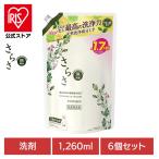 洗濯洗剤 さらさ 洗剤 詰め替え 1260ml 6個セット 衣類用洗剤 さらさ洗剤ジェル つめかえ超ジャンボサイズ 無添加 クエン酸 消臭 赤ちゃん 日用消耗品 P&G