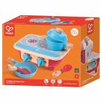 ハペ どこでもキッチンセット HAPE 木製玩具 どこでもキッチンセット キッチンセット おままごと おままごとセット ごっこ遊び E3170 カワダ